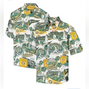Oakland Athletics Reyn Spooner Hawaiian Shirt Sz XXL NWT IN PACKAGING‎
